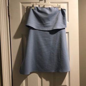 ASOS Scuba Strapless Mini